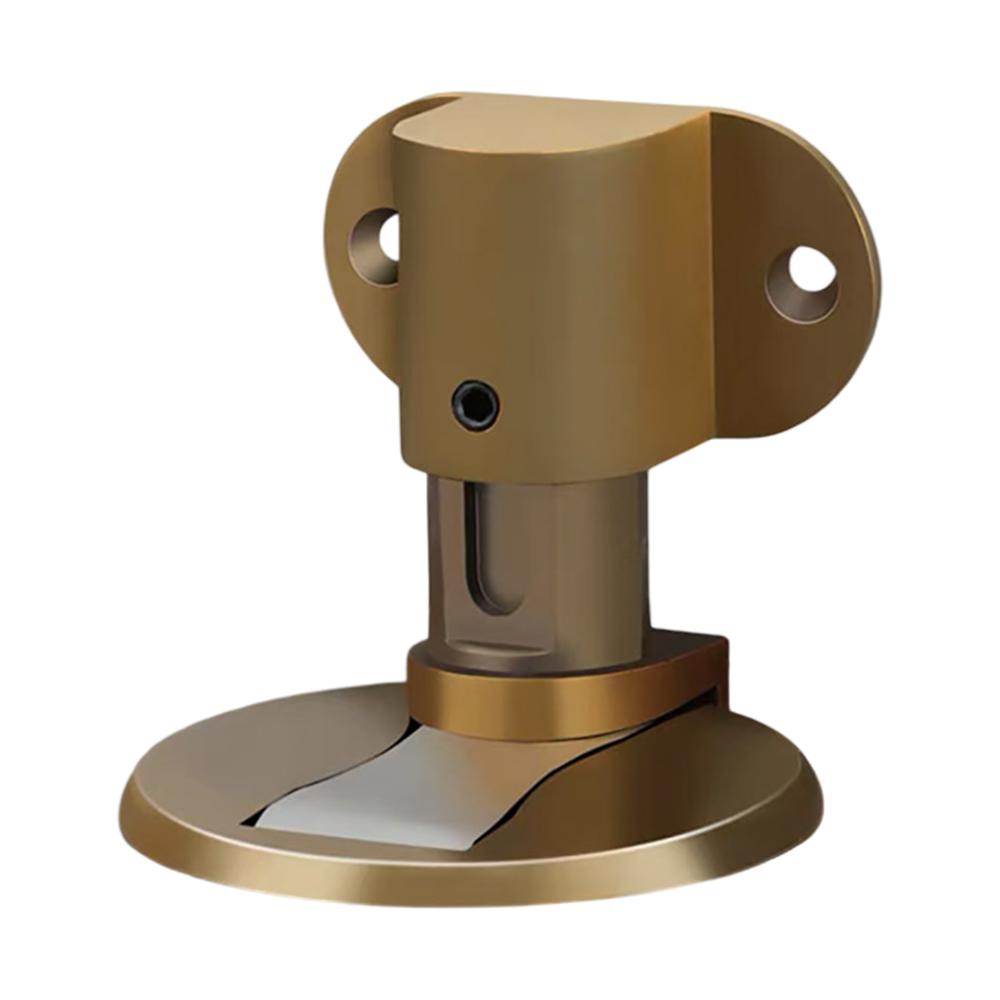 1 шт. Регулируемый дверной упор из нержавеющей стали, магнитный противоударный дверной упор, невидимый дверной упор для пола в ванной