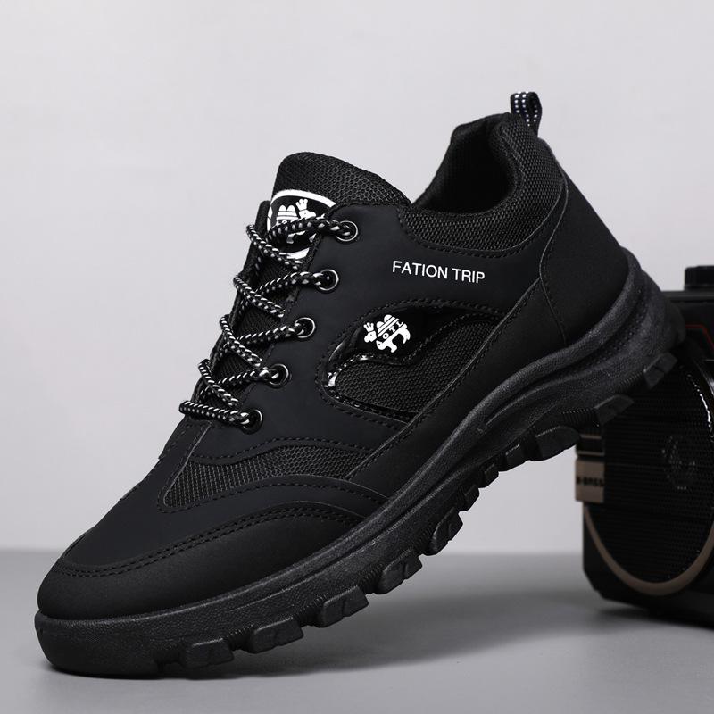 Мужские модные утепленные кроссовки для бега и альпинизма Outdoor Plus Velvet