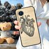 Anatomical Heart Anatomy Case For Honor X8a X9a X6a X7a X6 X7 X8 X9 X9b X8b Honor 70 50 90 Lite Magic 5 6 Pro Cover