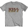 Kiss - Классическая винтажная футболка с логотипом (Футболка)