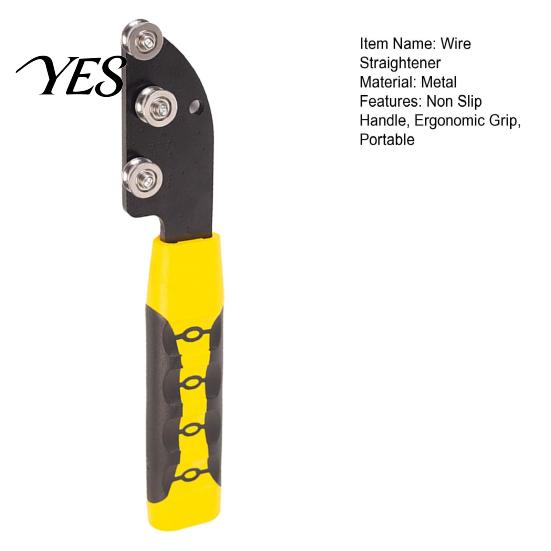 Construction Wiring Aid Wire Straightener, Wrapping Tool, Metal Manual Electrical Box Residential Tools Terminal Paralleling Tubing Straightener