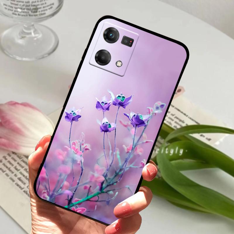 For OPPO Reno7 4G Case Reno 7 Pro Cartoon Animal Shockproof Silicone TPU Phone Cover For Oppo Reno7 Lite 7 Z 5G 7 SE Fundas Capa