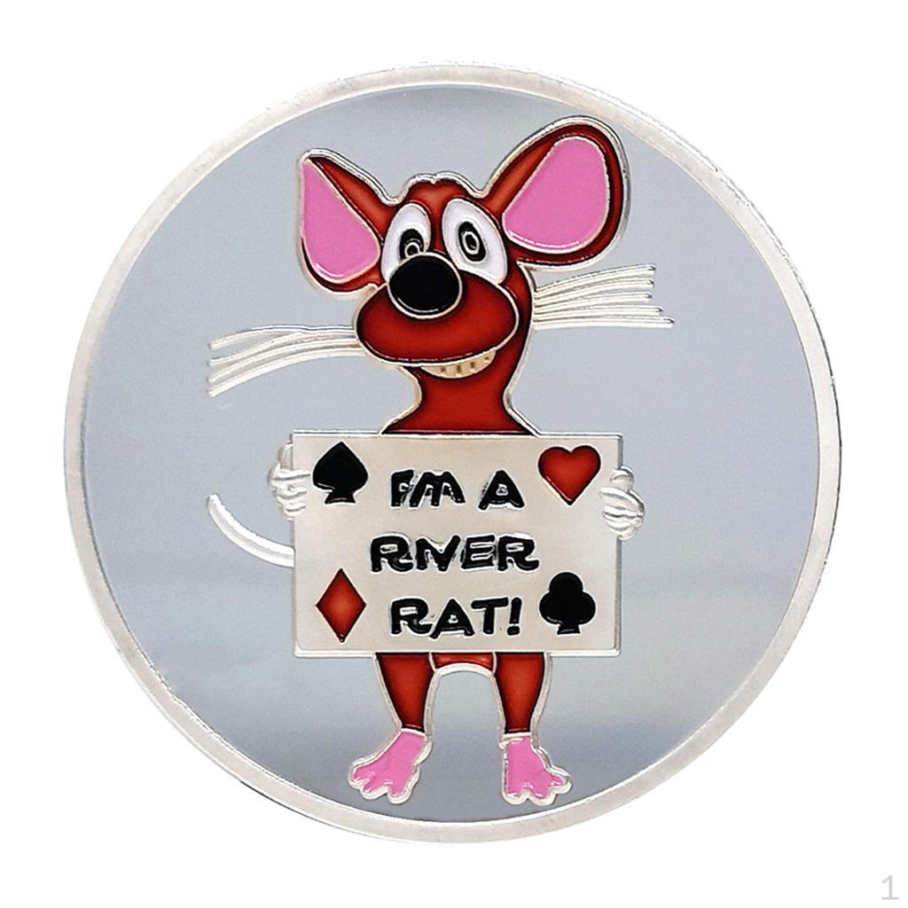 Монета покерных карт казино из сплава на память