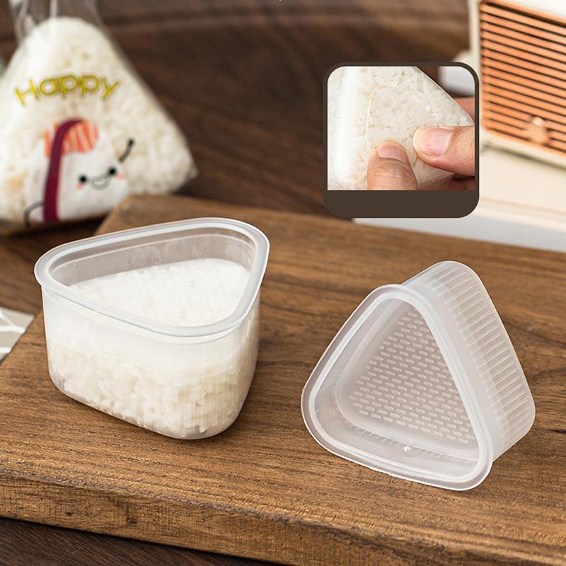 50/100 шт., симпатичные мультяшные треугольные рисовые шарики, упаковочная сумка, водоросли, онигири, суши, бэнто, форма для приготовления, аксессуары для бэнто, сумки для суши