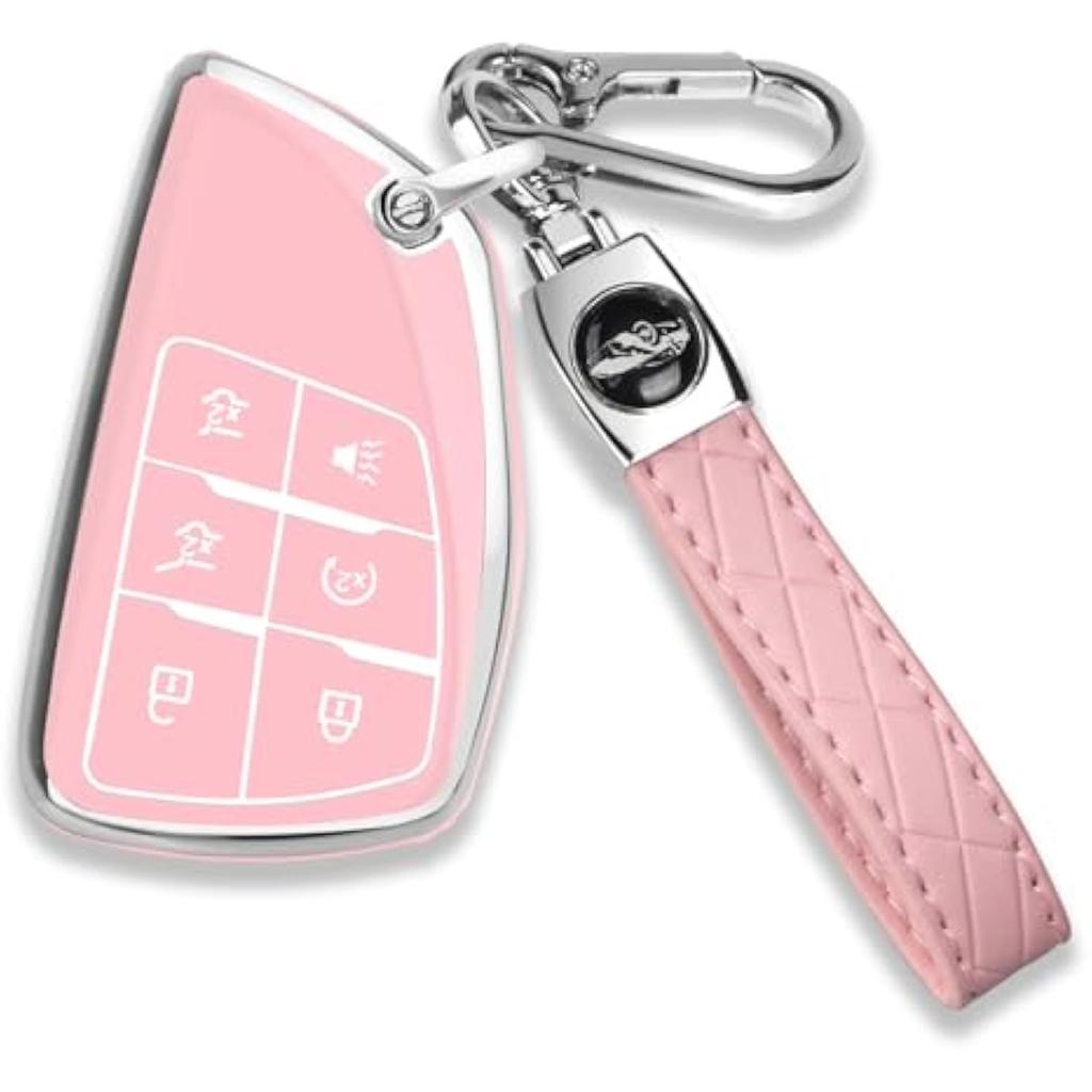 Мягкий защитный чехол из ТПУ для брелка Chevrolet, совместимый с совместимыми моделями Chevrolet 2021-2025 годов