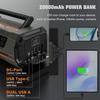Автомобильный пусковой аппарат 2000А 20000мАч 12В Портативный бустер с USB QC 3.0, Type C, светодиодной подсветкой