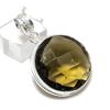 Подвеска из серебра 925 пробы с оливковым топазом, 1,62 дюйма, k6h17