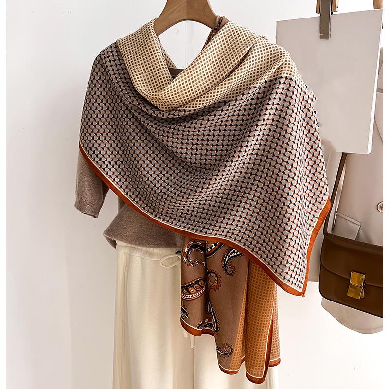 Scarf Silky for Women Spring,silky Head Scarf Dress