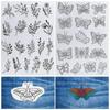 2 листа вышивки ручной работы водорастворимые узоры вышивки водорастворимый стабилизатор для начинающих