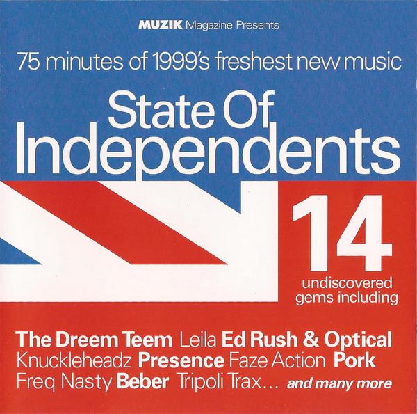 CD РАЗЛИЧНЫЕ State Of Independents MUZIKSI99 MUZIK MAGAZINE 1999 Великобритания Танцевальная Электроника Б/У