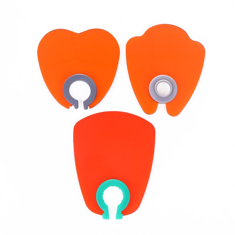Acrylic Dental Shade Board Eye Protector Separator Plate High Quality Dentistry Lab Light Curing Lamp Filter Dentist Clinic Tool