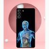 Чехол с анатомией человека для Samsung Galaxy S25 Ultra S25 FE S20 S21 S22 S23 Plus S9 S10 S24 Ultra Чехол Funda
