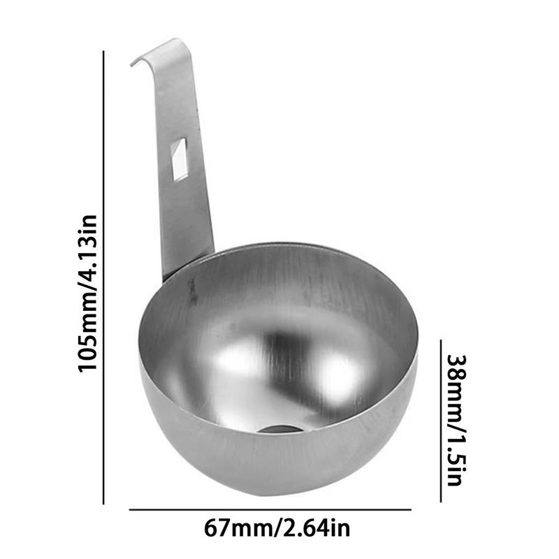 Poached Egg Maker Egg Poaching Pan Nonstick Large Egg Poachin Boiled Holder Egg Steamer Rack Egg Cooker Kitchen Supplies