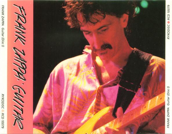 CD Фрэнк Заппа Гитара RCD1007980 BARKING PUMPKIN 1988 США Рок Б/у