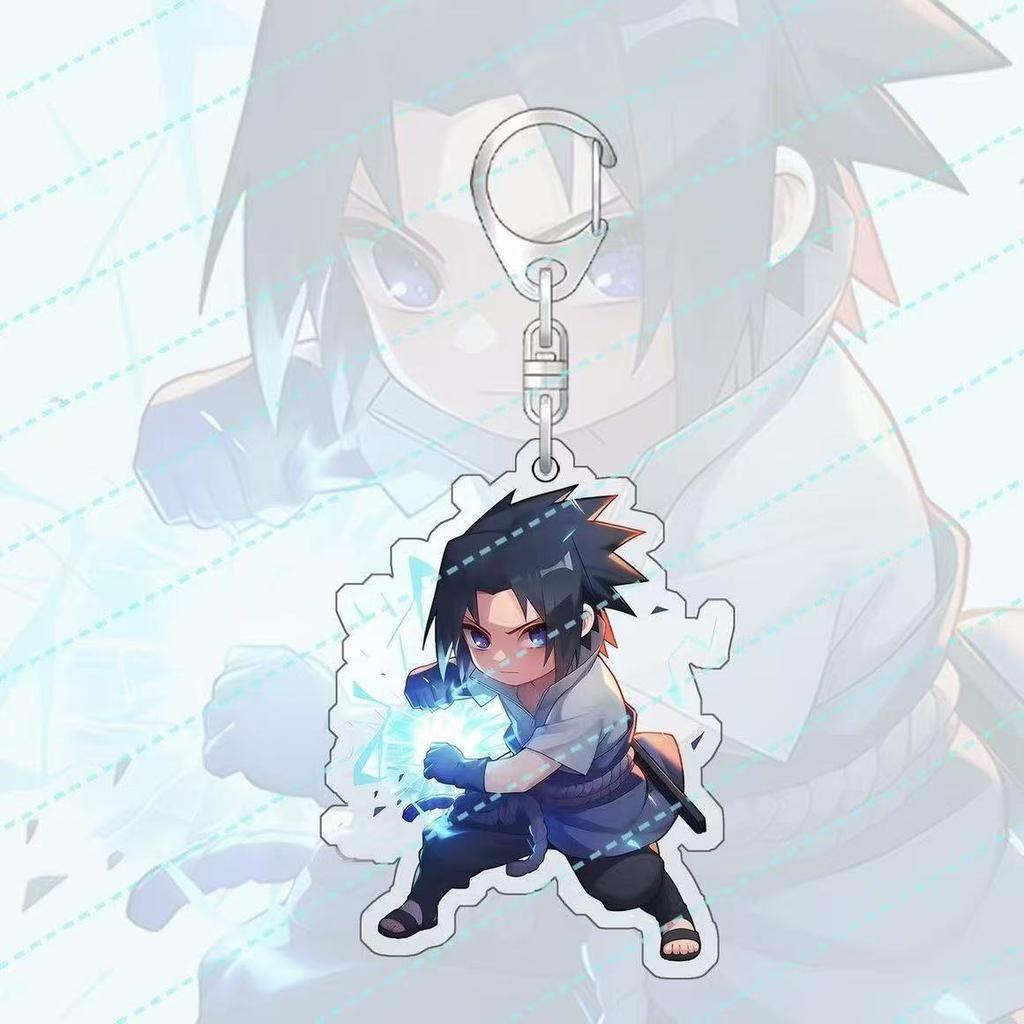 Аксессуары для акриловых брелоков Аниме Наруто Брелок для ключей с рисунком из мультфильма Узумаки Наруто