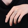 Позолоченное 18K Золотом Кольцо-Змея - Шикарное Животное Дизайн Ювелирные Изделия для Женщин