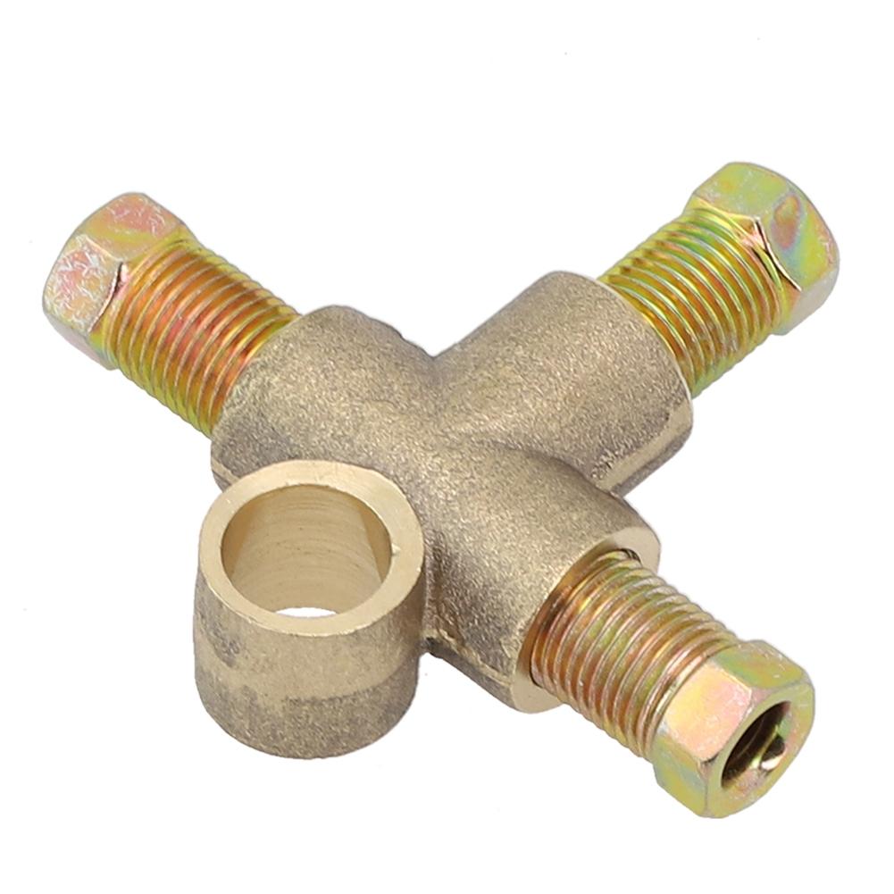 Brake Pipe Fittings With 3 Male Nuts 3 Way Accessories