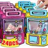 24/1PCS New Schoolbag Shape Snack Bags Sealing Pockets Biscuit Candy Bag Children's Day Kids Birthday Party Gift Packaging Bag
