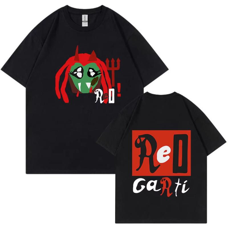 Футболка с принтом рэпера Playboi Carti, футболка с туром Antagonist 2023, футболка для фанатов концертов, унисекс, модная, хип-хоп, с коротким рукавом, оверсайз