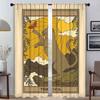 Heliocat Blackout Curtain for Room 2 Panel Partition Modern Living Room Curtains Home Interior Curtains Shades Tulle for Bedroom