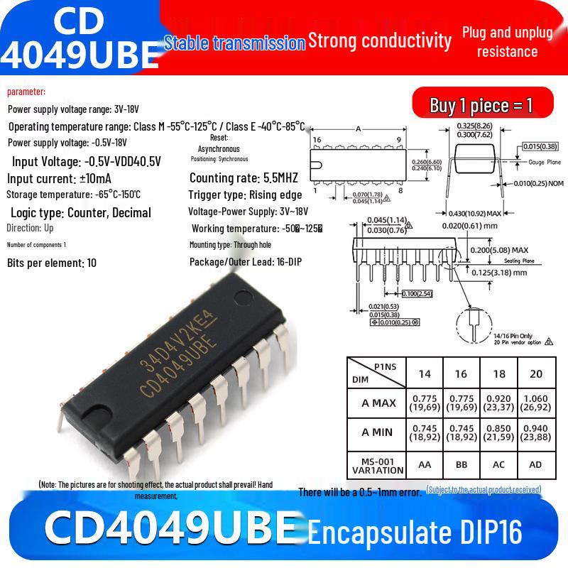Микросхемы серии CD4017BE и CD4000 (CD4001/11/66/82/106/4051/52/69/21/50/81)