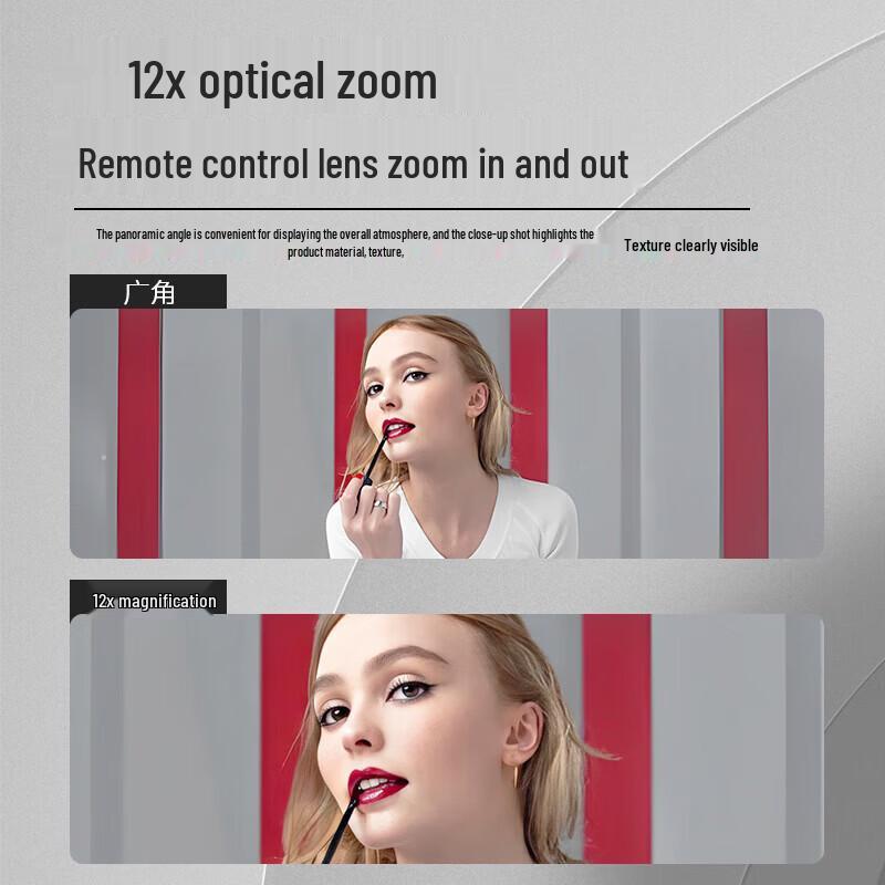 Lenovo thinkplus AI Face Tracking 12x Zoom Live Stream Camera (CN version)