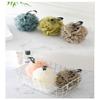 Colorful Mesh Pouf Shower Sponge With Loofah And Shower Ball Soft And Gentle On Skin Perfect For Bathing And Showering