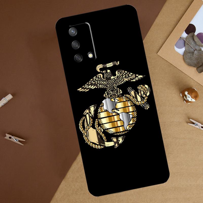 USMC Marine Corps For Oppo A40 A60 A80 A74 A94 A54 A18 A38 A58 A78 A98 A16 A76 A96 A15 A57S A17 A77 Phone Case