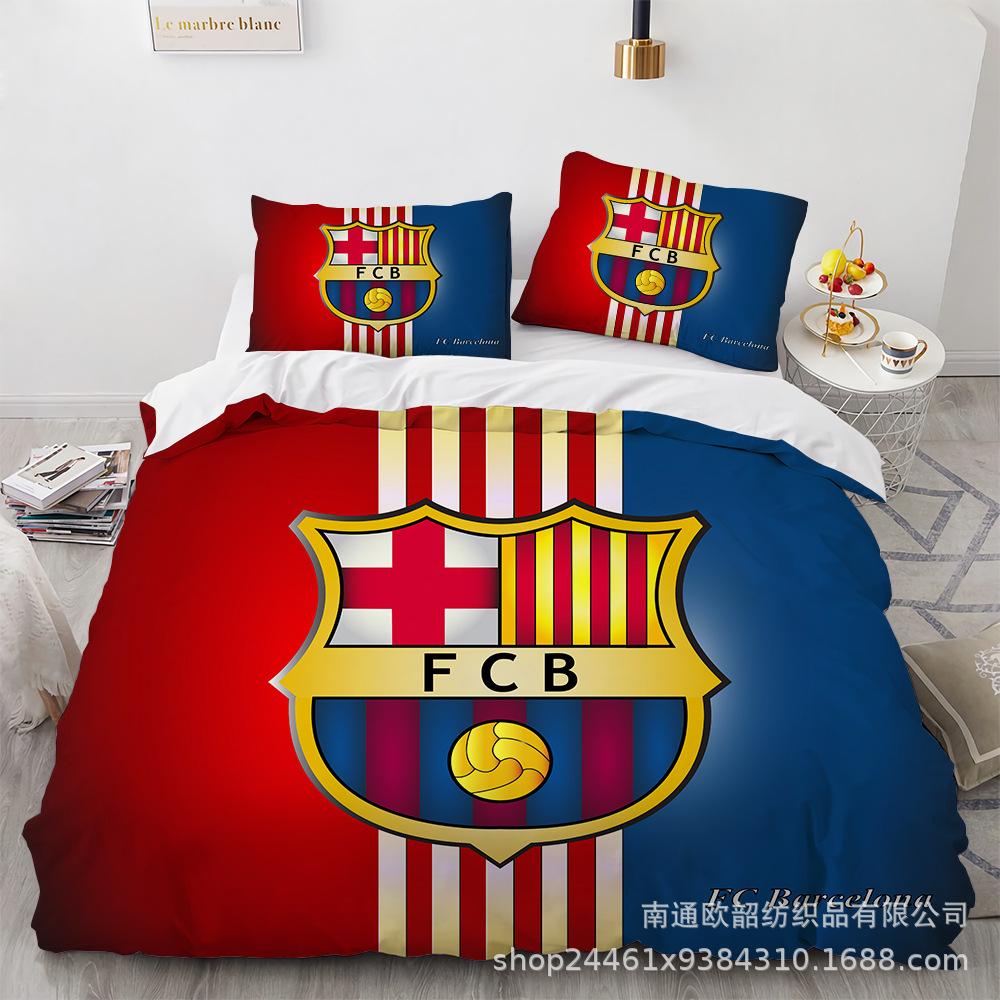 3D Цифровая Печать Футбольный Клуб Размер Набор из Трех Предметов, Набор из Четырех Предметов