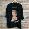 Ava Max Signature Cotton Black All Size Unisex T-Shirt Graphic Tee