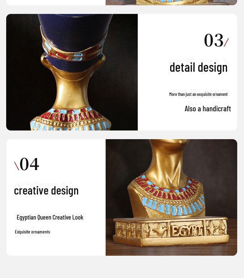 Египетские ретро-поделки из смолы: Уникальный декор для дома и сувениры из путешествий