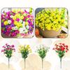 Outdoor Artificial Flowers Fake Plants Artificial Outdoor Greening Morning Anti-UV Plastic Shrubs Decoration