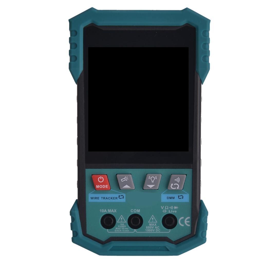 Тестер сетевого кабеля с тестированием PoE, цифровой трассировщик кабеля и сетевой тестер и мультиметр, портативный провод