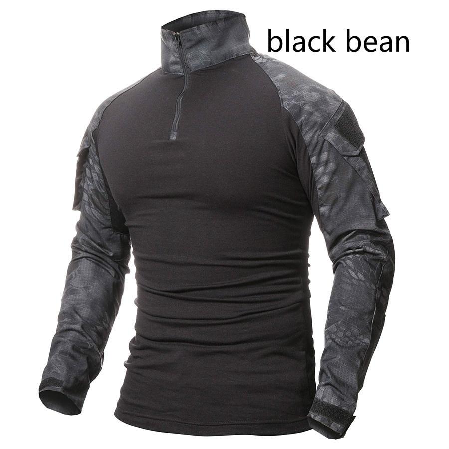 Камуфляжные мужские футболки, армейская боевая тактическая футболка, военные охотничьи уличные мужские футболки с длинным рукавом