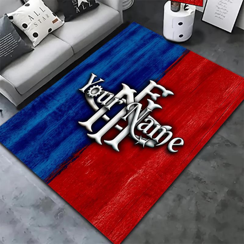 Club Nacional De Football Custom Name Carpet Rug For Living Room Bedroom Home Sofa Decoration Kids Play Nonslip Floor Mat