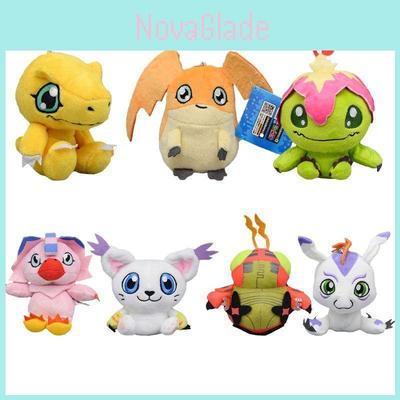 Очаровательные плюшевые Дигимоны Патамон Агумон Палмон Биёмон Брелок для детей и фанатов