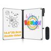 Double Sided Dry Erase Boards A5 Whiteboard Portable Writing Board with Marker & Foam Eraser For
