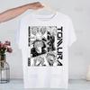 My Hero Academia Hip Hop Streetwear T Shirt Harajuku Todoroki TShirts Short Sleeve Casual Bakugou Deku Anime T-Shirt Tops Tees