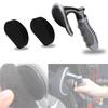 TheFirstGrain Tire Wax Sponge with Wash Wax of Handle, Car/Motorcycle Brush, Water-Based (Set 2)
