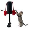Cat Boxing Toy Cat Punching Bag Toy with Spring-Loaded Bobbing Action Interactive Boxing Toy with Suction Cup Base for Indoor Kitten Exercise Fun