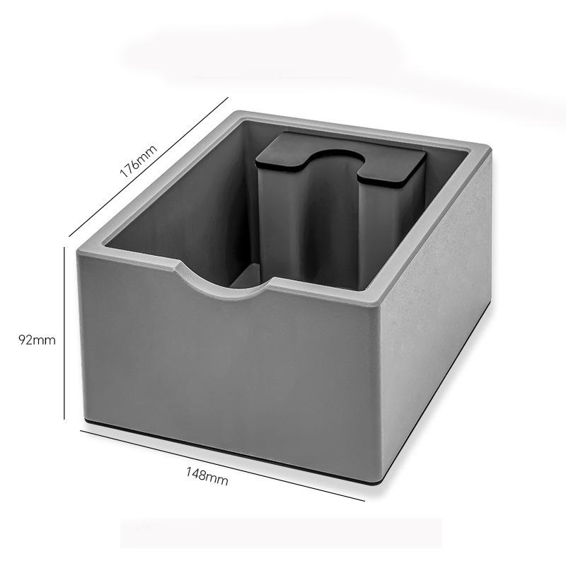 ABS Coffee Knock Box Espresso Grounds Container Detachable Knocking Slag Bucket Anti Slip Base Barista Accessories Maker Tools