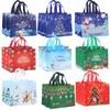 Christmas Santa Snowman Gift Candy Bag Stocking Xmas Tree Party Home Decor