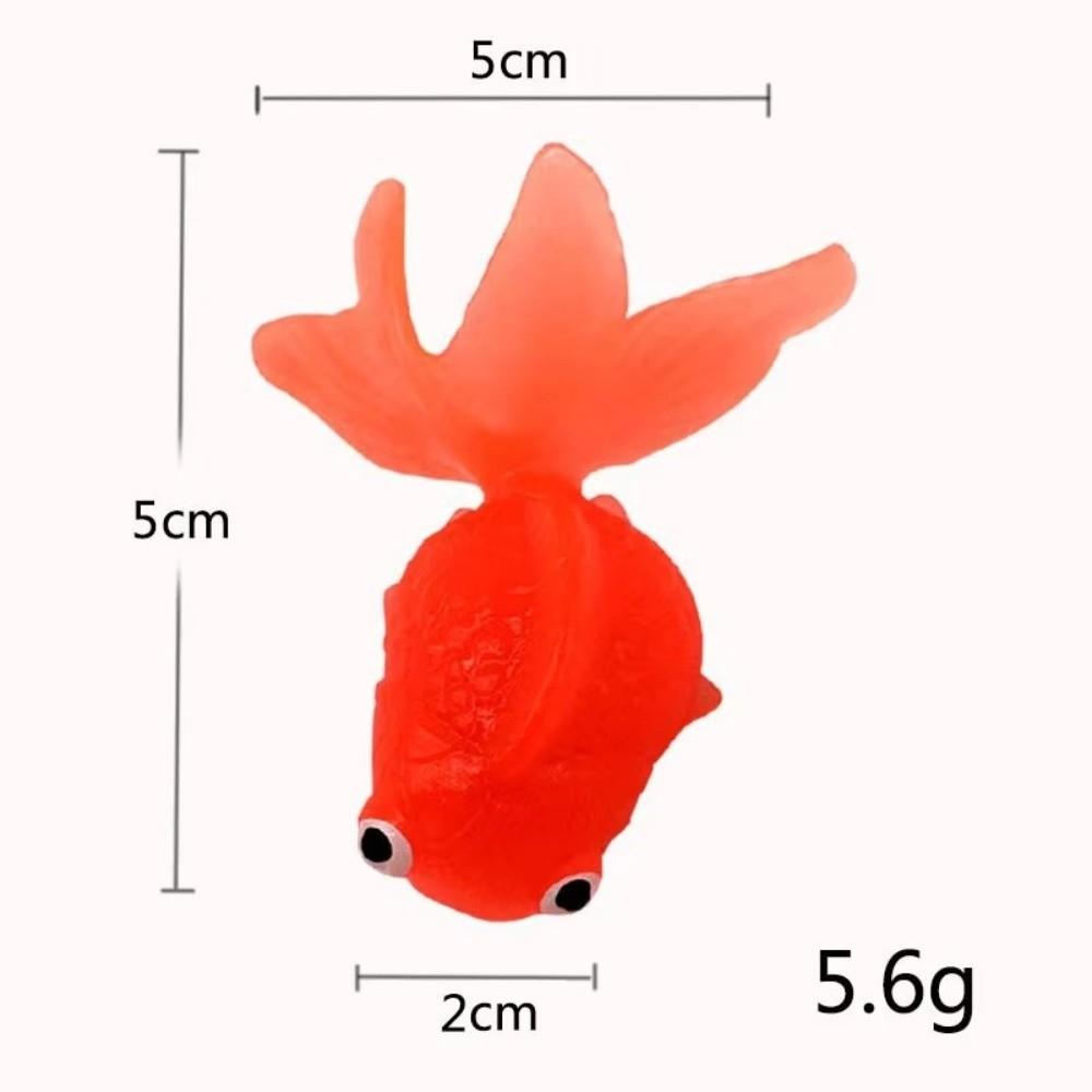 Пластиковые украшения для аквариума Мягкие TPR Рыболовные игрушки Плавающие рыбки Рыболовные игрушки