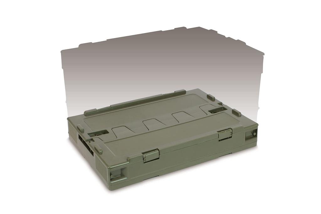 Специальные детали Такегава (ТАКЕГАВА) Складной контейнер 50 л Оливково-зеленый 08-01-0182
