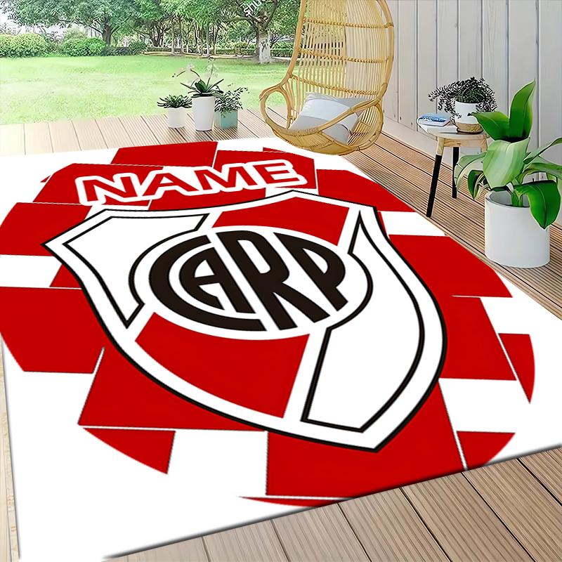 Custom Name Portsmouth FC Crest Carpet Rug Customizable Soft Washable Anti-Slip Home Living Room Sofa Mats Personalized Rug. 0909232