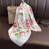 New Spring and Summer Print Age-reducing Chinese Scarf Professional Decoration Neck Protection Scarf Tie Neck Sun Protection Shawl