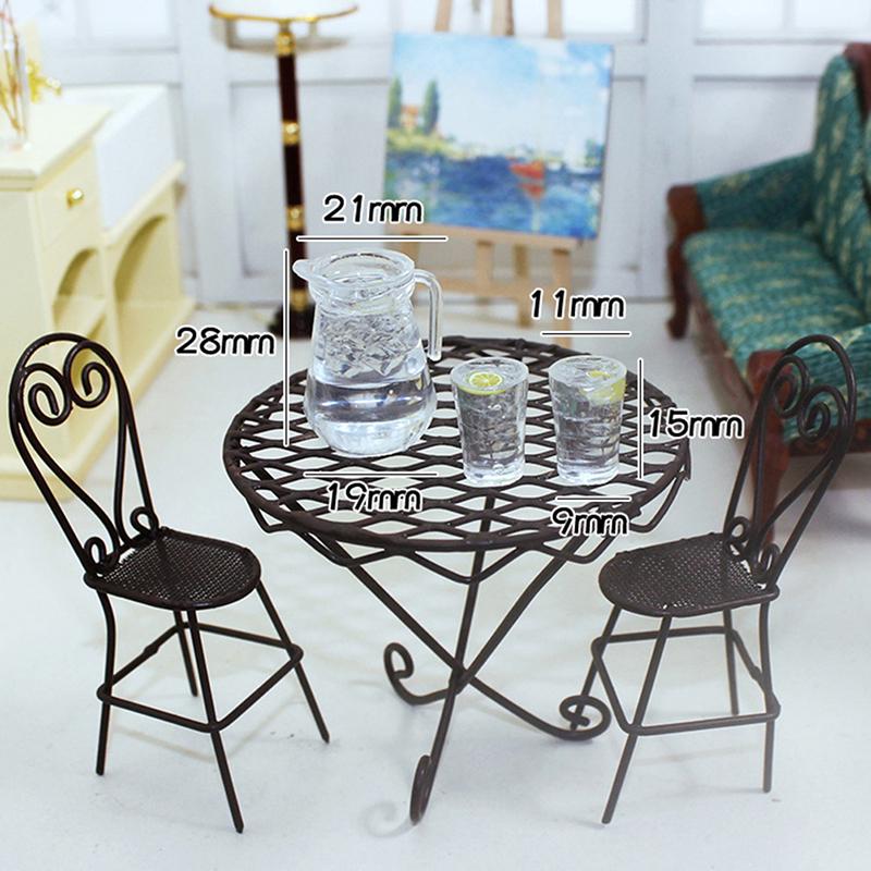 3шт кукольный домик миниатюрная еда лимонный сок кувшин для мебели кукольного домика