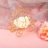 Creative Pumpkin Carriage Decor Golden Candy Box Pumpkin Cart Gift