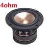 1 Pieces For Japan AKISUI 4'' Full Frequency Speaker Driver Mixed Coating Paper Cone Dual Magnets Deep Bass 4/8ohm 60W