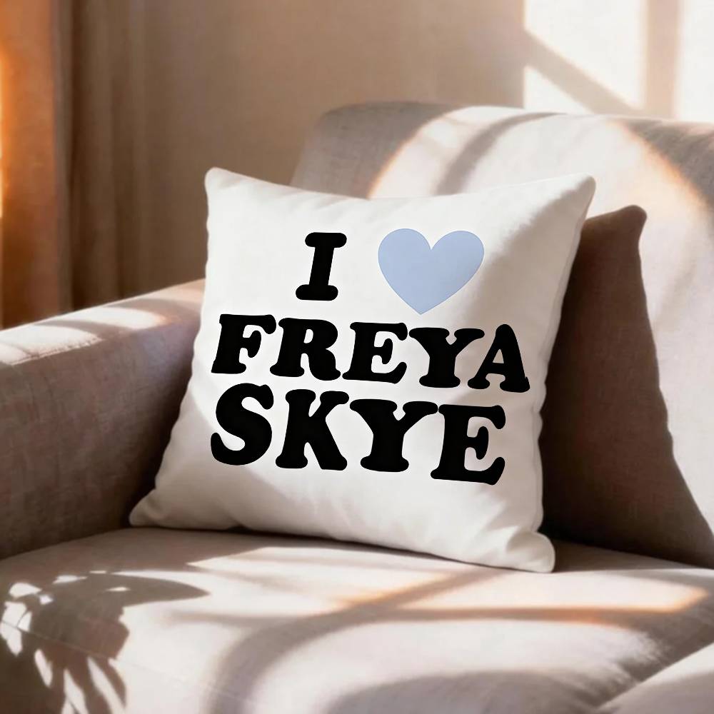 EuroPopFSFreya Skye Pillow Case Pattern Printed Pillowcase For Living Room Sofa Cushion Cover